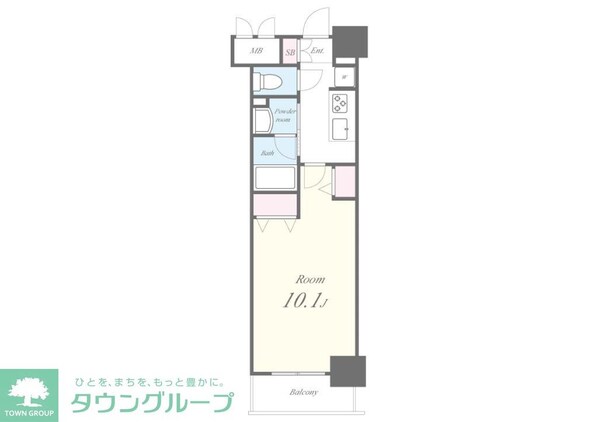 ROOTs Shinjuku Wakamatsuchoの物件間取画像